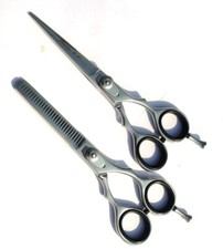 Professional Pet Dog Cat Hair Cutting Scissors Grooming Thinning Shears Set J2 