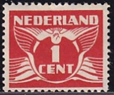 Netherlands 1926 NVPH 170P Plate Error E MLH VF / CAT VALUE $100