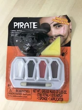 Pirate Make Up Kit Halloween Holiday Costume New Cosplay 
