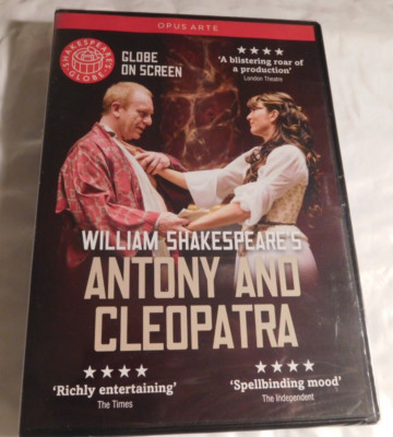 Sealed DVD -Play ANTONY AND CLEOPATRA -Spoken in Shakespeare's English-Opus Arte