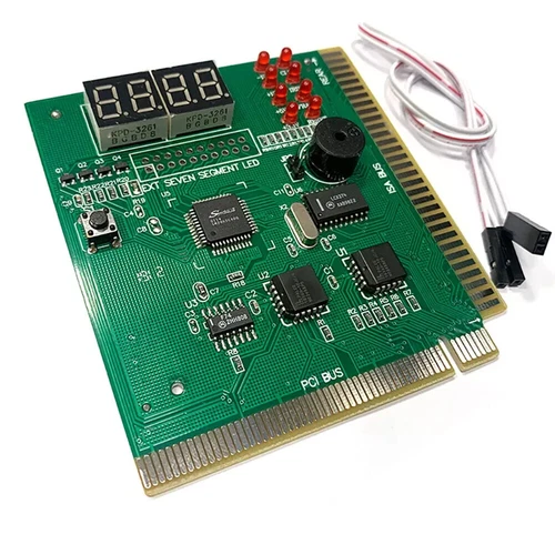 PC Computer BIOS Motherboard Tester Analyzer POST Code PCI ISA Diagnostic Card