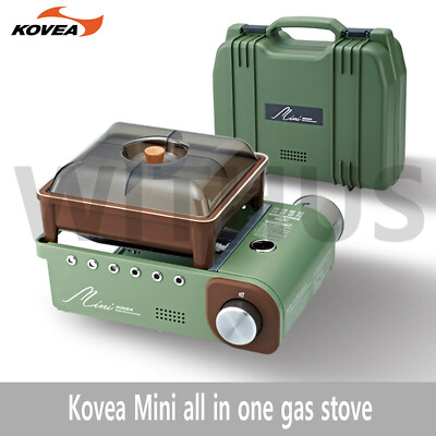 #ad KOVEA Retro All in one System Cooking Mini Gas Stove for Camping KGG 1805 $138.22