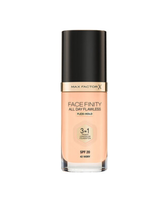 Max Factor FACEFINITY All Day Flawless Foundation - 42 IVORY 30mL NEW