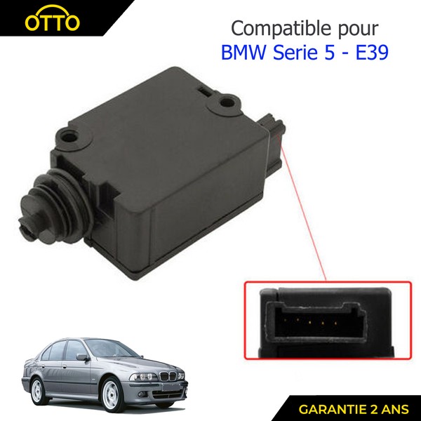 Zentralverriegelung Kofferraum BMW 5Er E39 Heckklappe Schloss 5 Pins 12V Schwarz-image