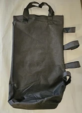 Waterproof Weight Bags for Carport & Pop up Canopy Outdoor Shelter Black