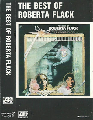 Roberta Flack  The Best Of Roberta Flack CASSETTE ALBUM ATLANTIC SOUL Soft Rock 