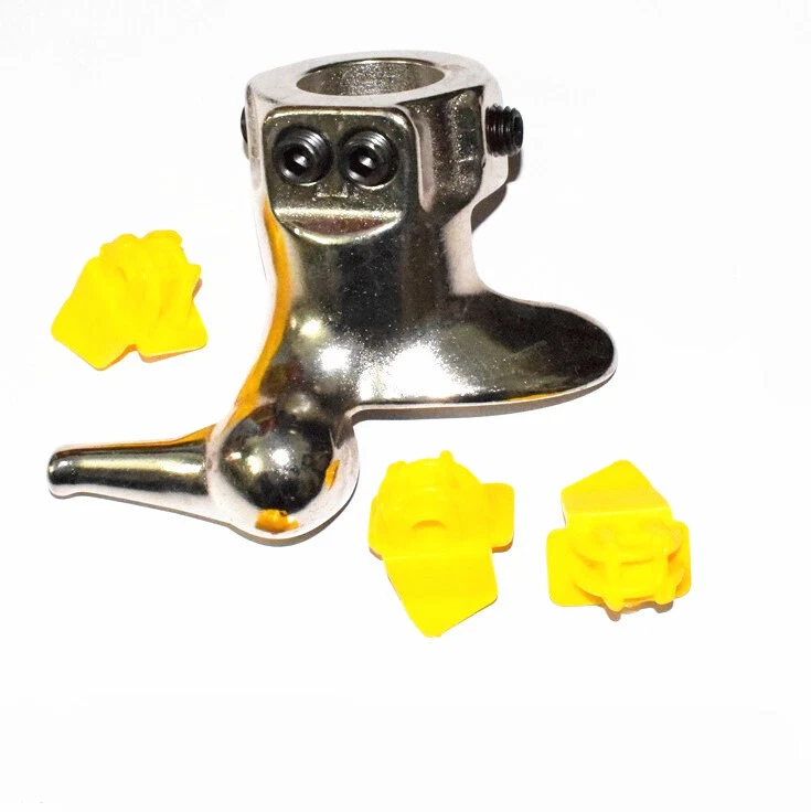 Cambiador de Neumáticos Cabeza de Pato Herramienta + Almohadillas para Moto 28mm Acero Foto 2 de 4