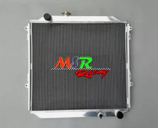 Aluminum Radiator For Toyota Hilux Surf KZN185 3.0L Diesel 1996-2002 MT