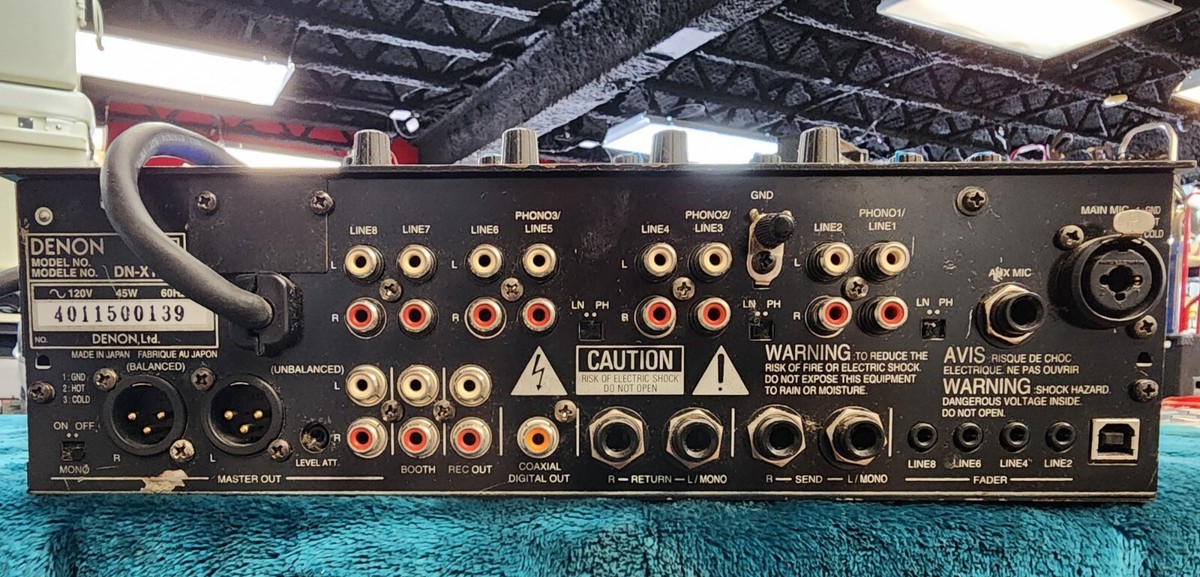 Denon DN-X1500 DJ Mixer, 4 Channel, Black - PreOwned | eBay Denon DN-X1500 DJ Mixer, 4 Channel, Black - PreOwned | eBay
