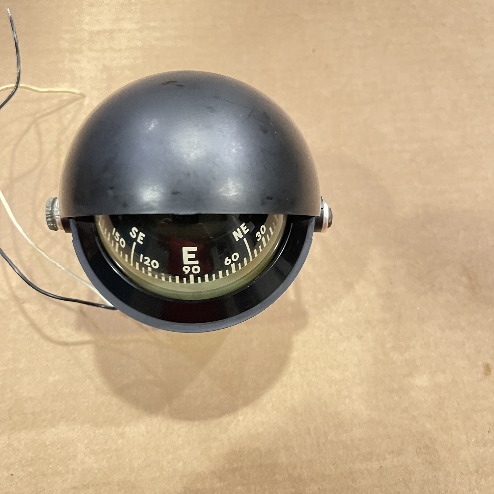 Collectible Cool Vintage Air Guide Lighted Marine Compass Airguide