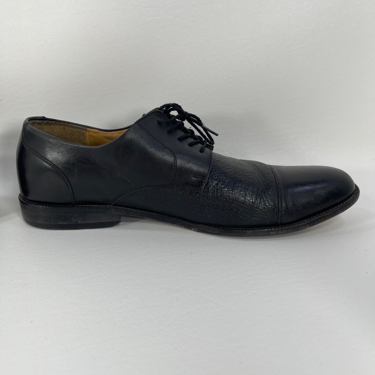 Tauer & Johnson Wellington Shoes Derby Black Calf/Deer  display picture 1