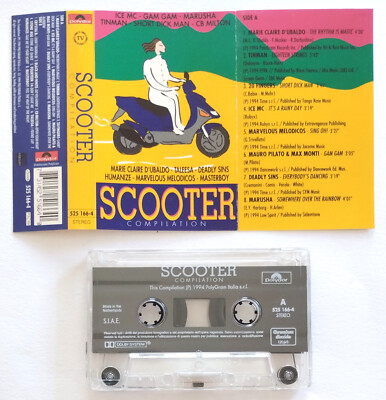 Mc Scooter Compilation Musikkassette Ice Mc Taleesa 20 Fingers Stone Age Marusha