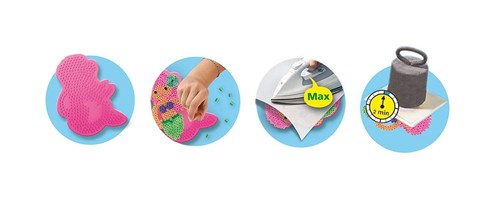 SES Creative 06212 Beedz Bügelperlen Meerjungfrau NEU OVP : - Bild 3 von 3