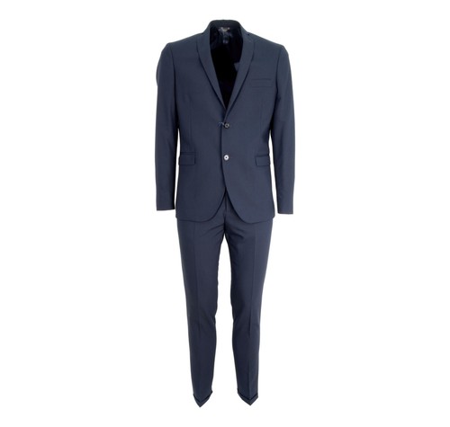 SIMBOLS Abito Uomo DROP 8 SUPER SLIM FIT BLU SCURO COD. A10700 MADE IN  ITALY | eBay