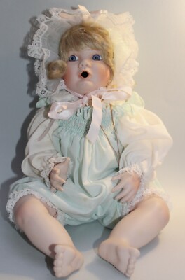 ''ABBY'' Baby im Strampler HAMILTON COLLECTION No. 1653A Sammler- Künstlerpuppe   