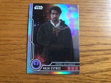 2023 Topps Chrome Star Wars Haja Estree refractor
