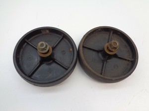 Cutting deck anti scalp gauge wheel set of (2) Cub Cadet ...
