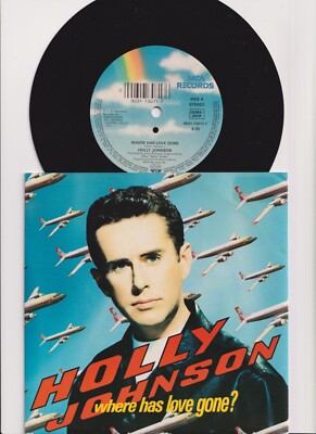 Holly Johnson   Where Has Love Gone? - 7'' Single 1990  MCA Records