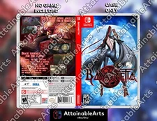 Bayonetta: Game Case/Custom Cases(Nintendo Switch, eShop 2018) - NO GAME