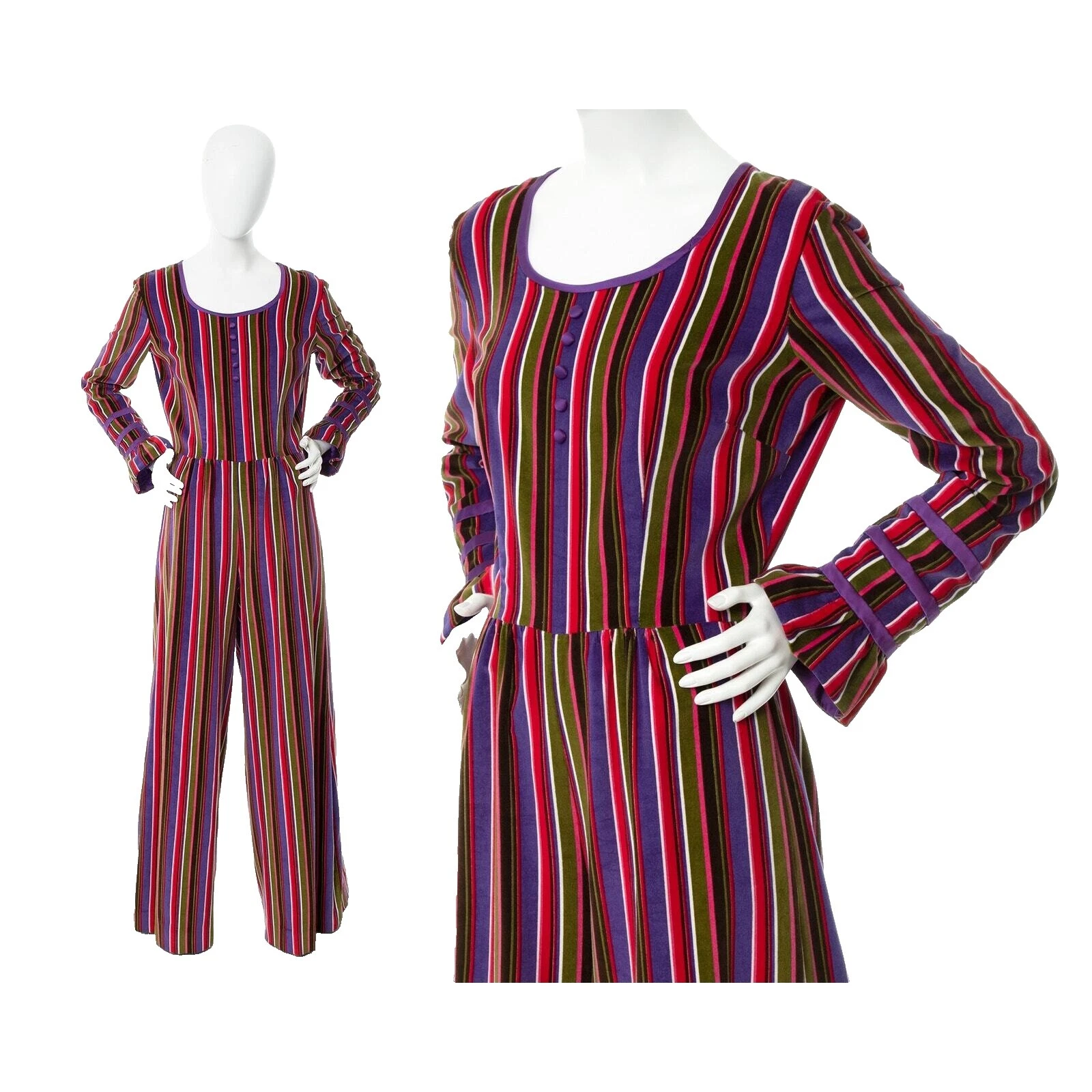 Psychedelic Regular 1970s Vintage Jumpsuits & Playsuits for Women