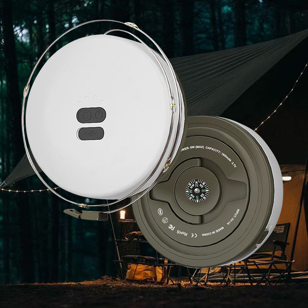 200LM Camping Fairy Lights Power Display for Camping Travel Party (Army