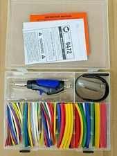 ASTRO 162pc Butane Micro Torch Tool Kit w/ Heat Shrink Tube Assortment #9472