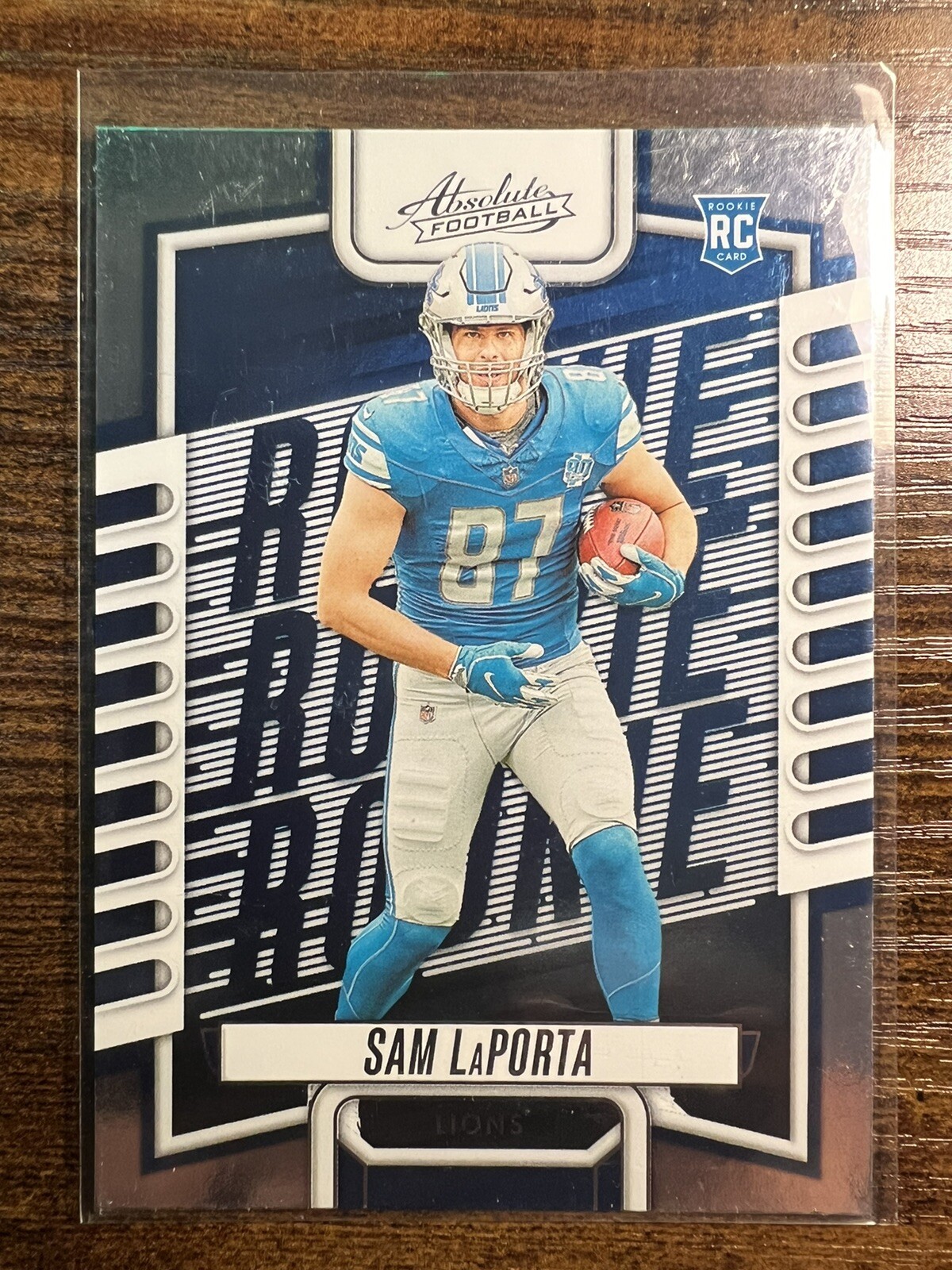 2023 Sam LaPorta Absolute Football Card Base Rookie RC #115