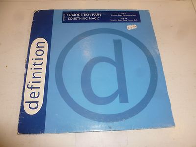 LOGIQUE feat PASH - Something Magic - UK 2-track 12'' Vinyl Single