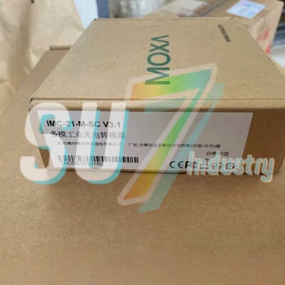 MOXA IMC-21-M-SC Industrial Photoelectric Converter # 1pcs  New  In Box