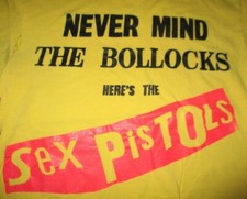 "Never Mind The Bollocks Here's The SEX PISTOLS" (SM) T-Shirt
