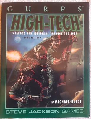 GURPS HIGH-TECH dritte Ausgabe, Steve Jackson Games - Softback-Buch, neu