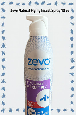   Zevo Flying Insect Spray 10 oz   BuzzOff Naturally Fruit-fly, fly, gnat more