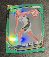 2025-26 Panini Prizm WNBA Paige Bueckers Green Prizm Variation Rookie Card