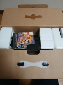 SNK Neo Geo CD Console Complete Set Black With Box & Manual & Soft Tested Used