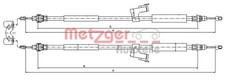 Original METZGER Seilzug Feststellbremse 10.8225 für Volvo