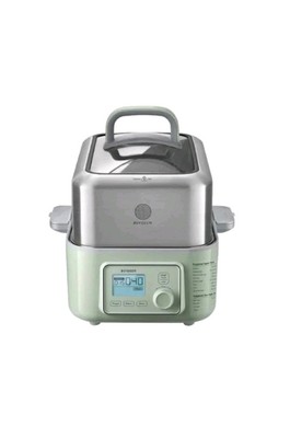 BUYDEEM  Multi-Function Steaming Cooker G553  Mint Green 1500W Electric Steamer 