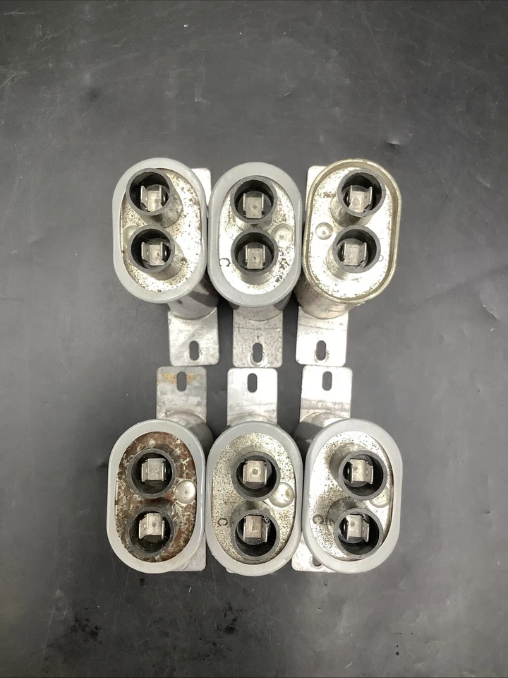 Sanyo Lote de 6 Condensadores de Alto Voltaje 2400VAC 0.55uF ICHI CON Sin PCBs Foto 4 de 4