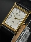 Classic Vintage Seiko Slim Quartz Men's Wrist Watch