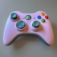 Authentic OEM Microsoft Xbox 360 Pink Wireless Controller Tested And Working