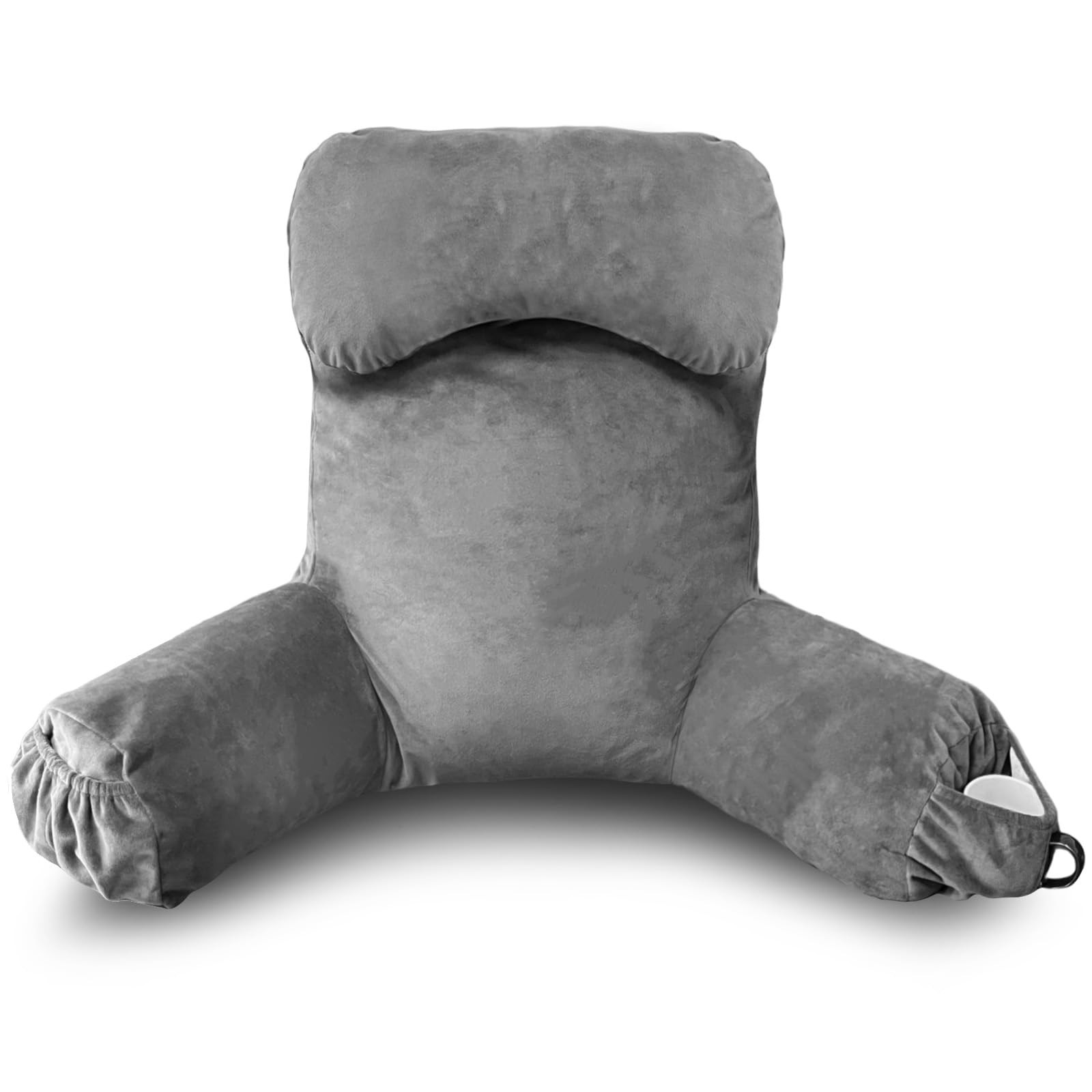 Memory Foam Reading Pillow for Adults - Comfortable Bed Rest Support