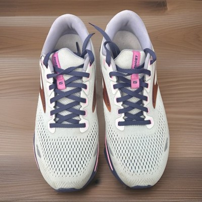 Women's Brooks Ghost 15 running shoes Spa Gray Blue Size 9.5