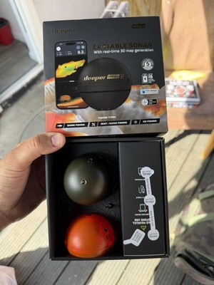 Deeper Chirp+ 3 Smart Sonar Fish Finder GPS Wireless Target Depth Precision