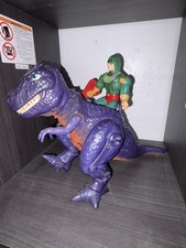 MOTU He-Man Masters of the Universe Tyrantisaurus Rex Preternia 1987 King Hiss