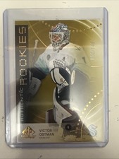 2025-26 SP Game Used Authentic Rookies Gold Victor Ostman RC /149