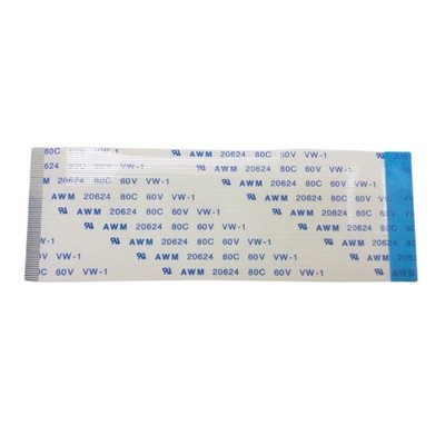 60Pin 0.5mm Pitch 100mm Type B Flip Flat FFC Ribbon Flex Cable AWM 20624 Wire