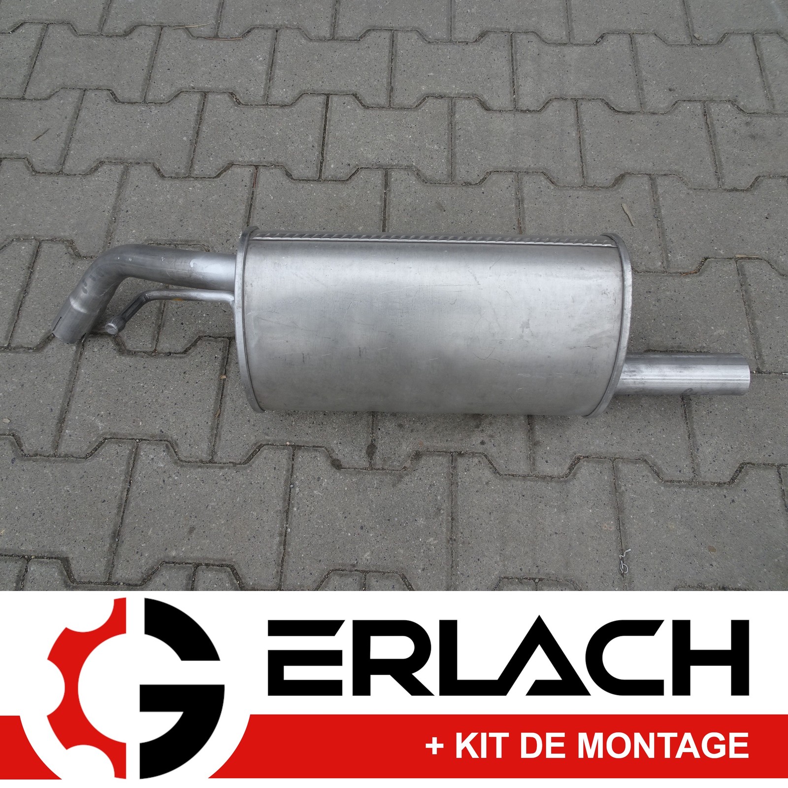 Silencieux arrière Mitsubishi Colt VI 1.5 essence diesel pot échappement 7351