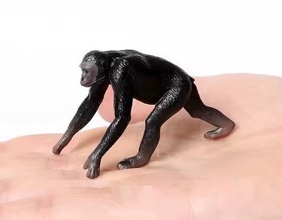 Bonobo Chimpanzee Wild Animal Figure Toy PVC Doll Small Figurine Birthday Gifts