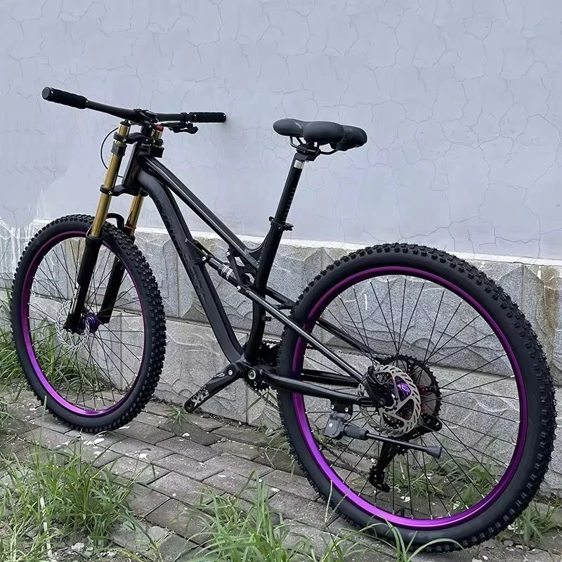 山地自行车 27.5 或 26 英寸山地车,铝合金碟刹全悬挂 — 第 3/4 张图片