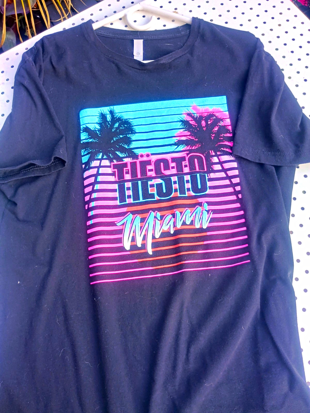Tiësto Miami Graphic Print T-Shirt
