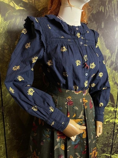 Women Boden Shirt Gold Cotton 40